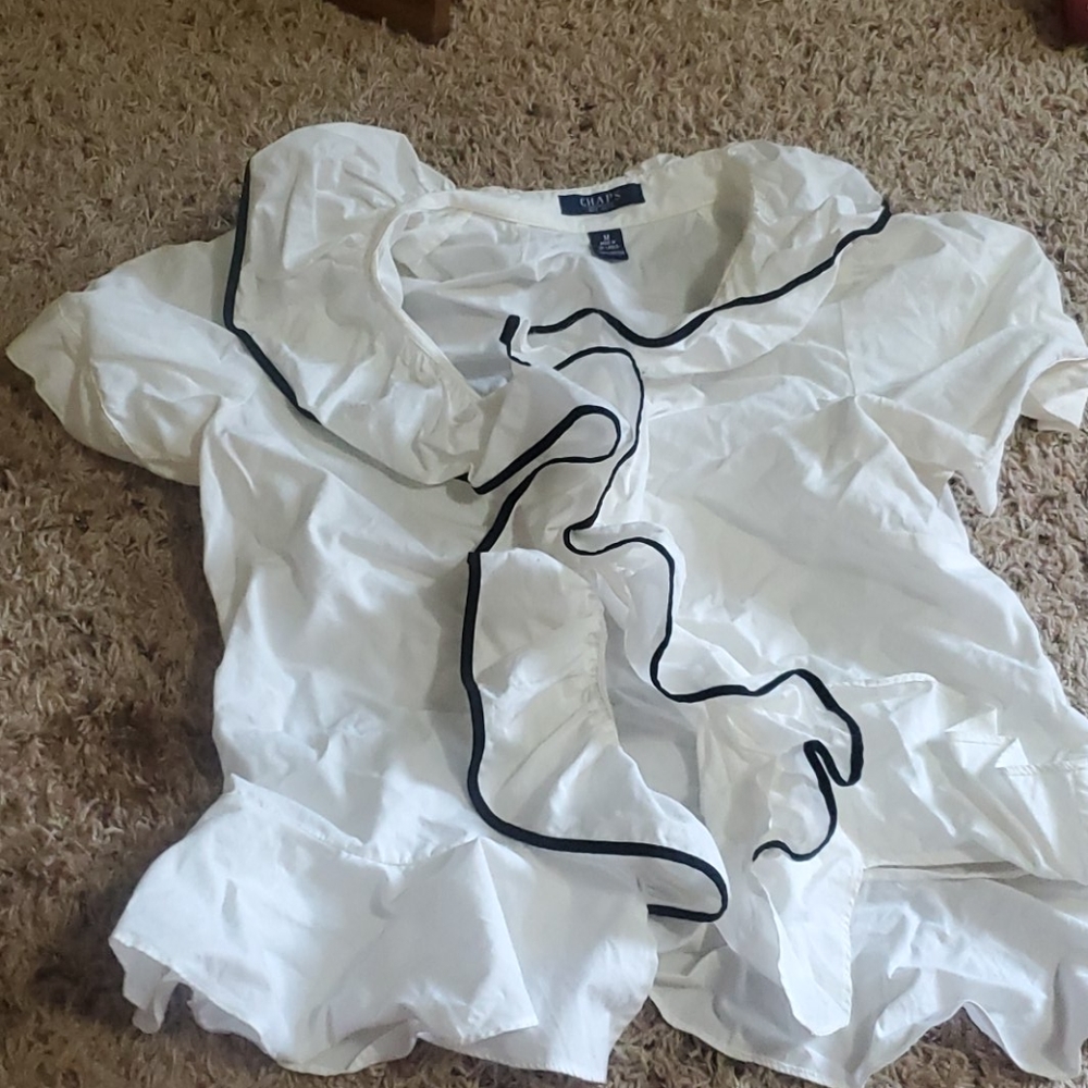 white shirt